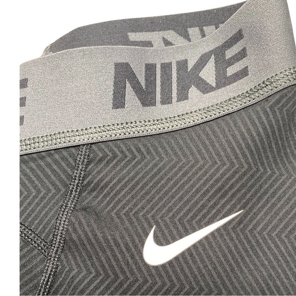 NWT Nike Men’s Dri-Fit Training Tights Black & Gray Size Small - Picture 1 of 8